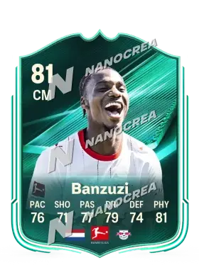 Ezechiel Banzuzi, Squad Foundations kartı, reyting 81