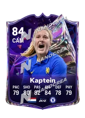 Carta Future Stars di Wieke Kaptein, valutazione 84