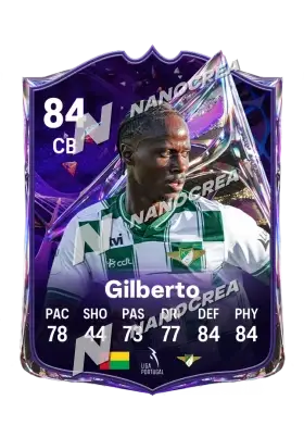 Gilberto, Future Stars card, rated 84