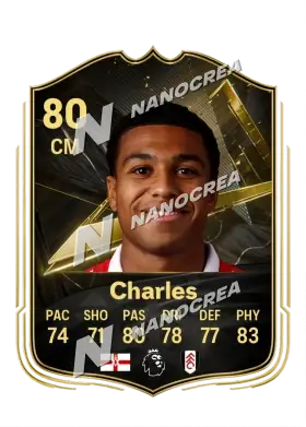 Shea Charles, Team of the Week card, rated 80