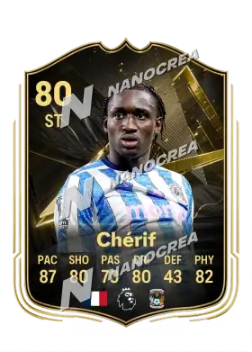 Sidiki Chérif, karta Team of the Week, ocena 80