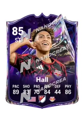 Julian Hall, Future Stars card, rated 85