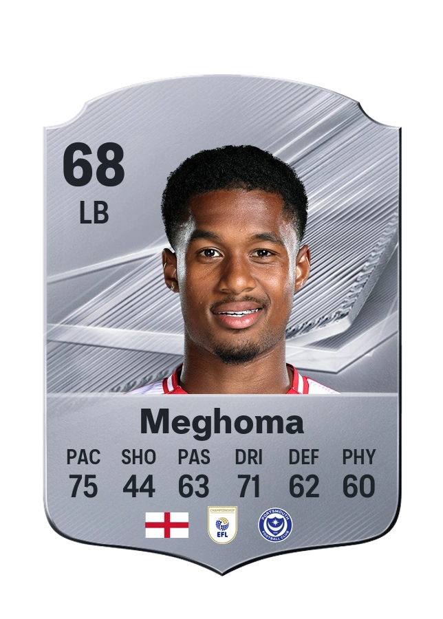 Jayden Meghoma, karta Common, ocena 68