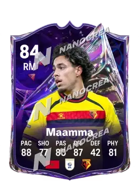 Othmane Maamma, karta Future Stars, ocena 84