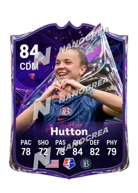 Carta Future Stars di Claire Hutton, valutazione 84