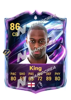 Ledley King، بطاقة Base Hero، بتقييم 86