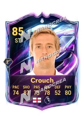 Peter Crouch, Base Hero card, rated 85