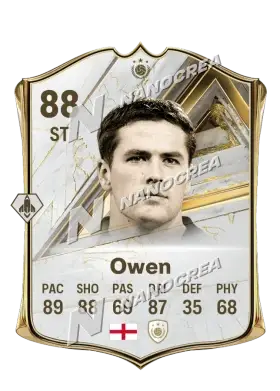 Michael Owen, Base Icon kartı, reyting 88