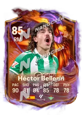 Héctor Bellerín, Ultimate Scream kartı, reyting 85