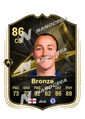Lucy Bronze, Team of the Week kartı, reyting 86