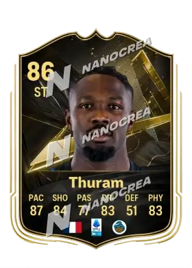Carta Team of the Week di Marcus Thuram, valutazione 86