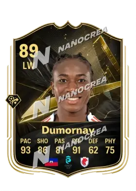 Melchie Dumornay, Team of the Week kartı, reyting 89