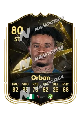 Gift Orban, Team of the Week card, rated 80