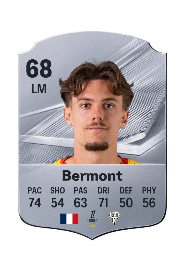 Anthony Bermont, Common card, rated 68