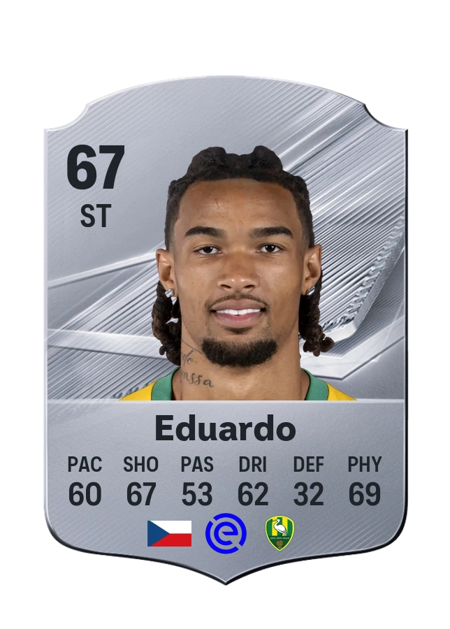 Yannick Eduardo, Common card, rated 67