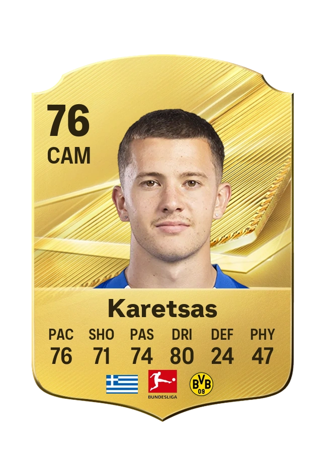 Carta Common di Konstantinos Karetsas, valutazione 76
