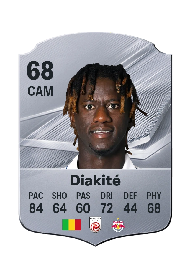 Carta Common de Gaoussou Diakité, overall 68