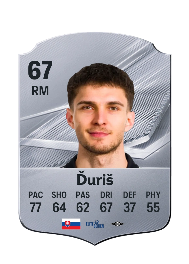 Carta Common de Dávid Ďuriš, overall 67