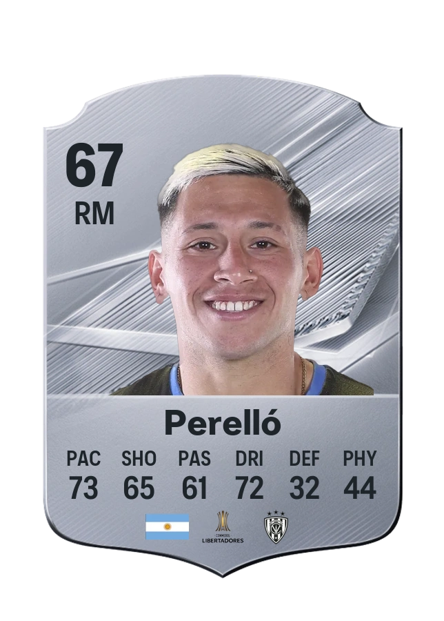 Matías Perelló, Common card, rated 67