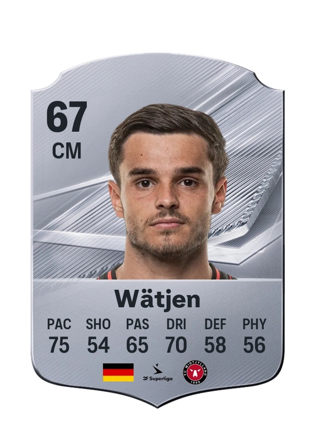Kjell Wätjen, Common card, rated 67