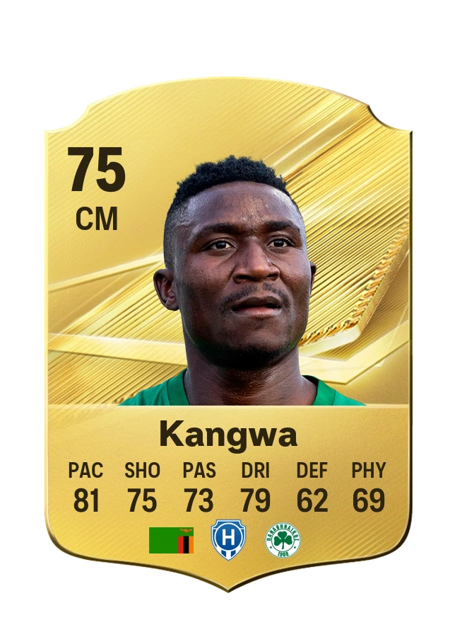 Carta Common di Kings Kangwa, valutazione 75