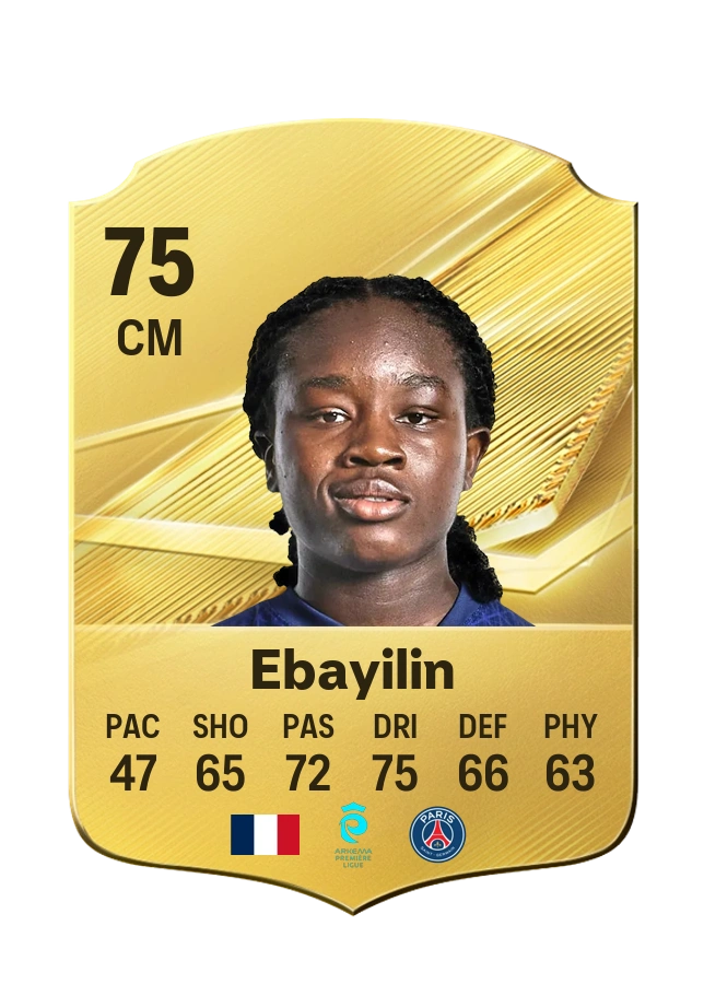 Anaïs Ebayilin, Common kartı, reyting 75