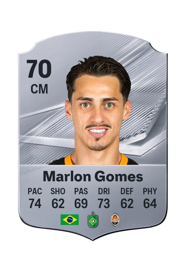 Marlon Gomes, karta Common, ocena 70