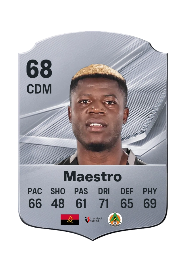 Maestro, Common card, rated 68