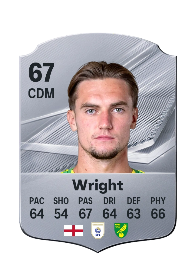 Jacob Wright, Common-kaart, rating 67