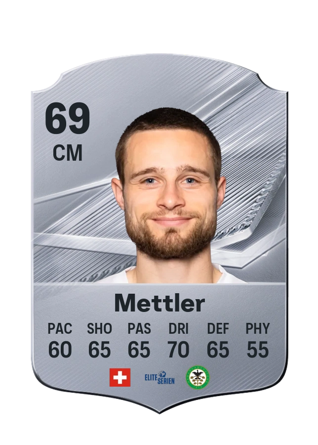 Common-Karte von Loris Mettler, Wertung 69