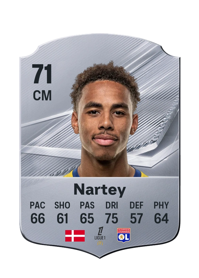 Carta Common di Noah Nartey, valutazione 71