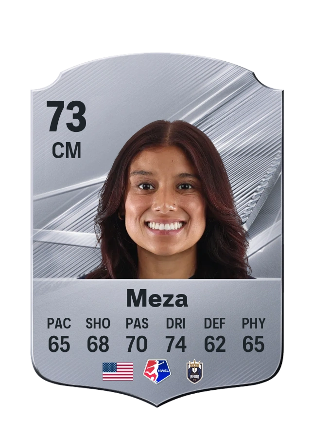 Carta Common de Sam Meza, overall 73