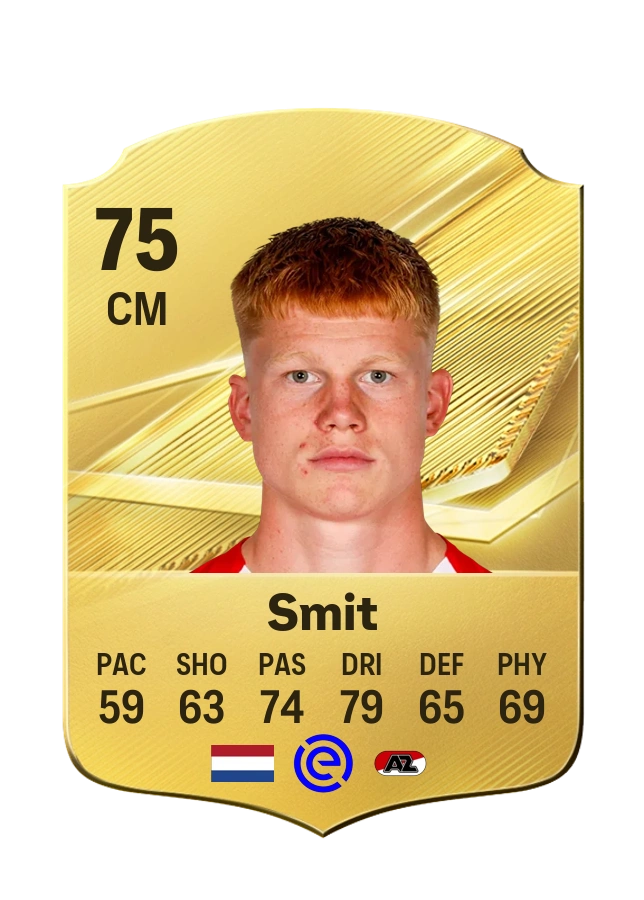 Kees Smit, Common-kaart, rating 75