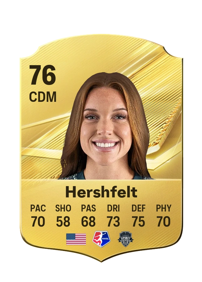 Common-Karte von Hal Hershfelt, Wertung 76