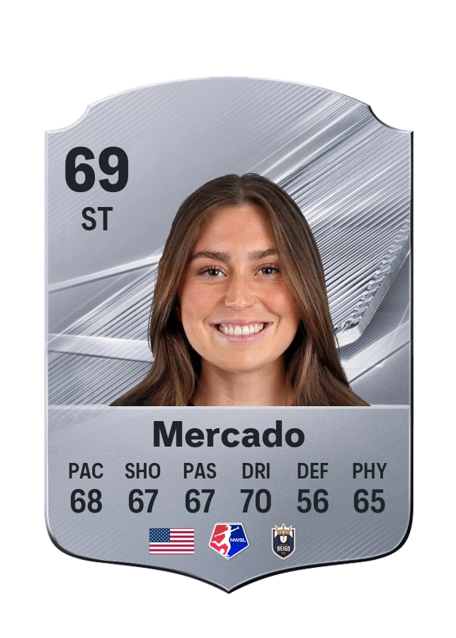 Maddie Mercado, Common card, rated 69