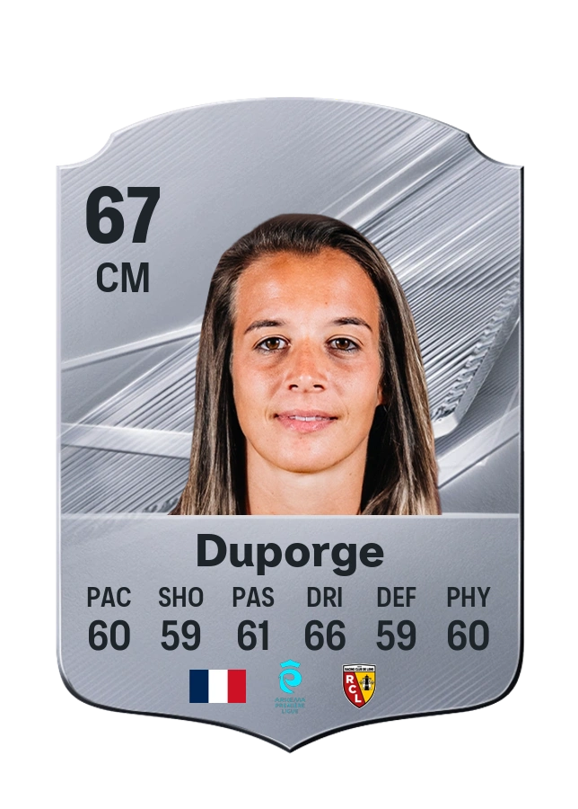 Morgane Duporge, karta Common, ocena 67