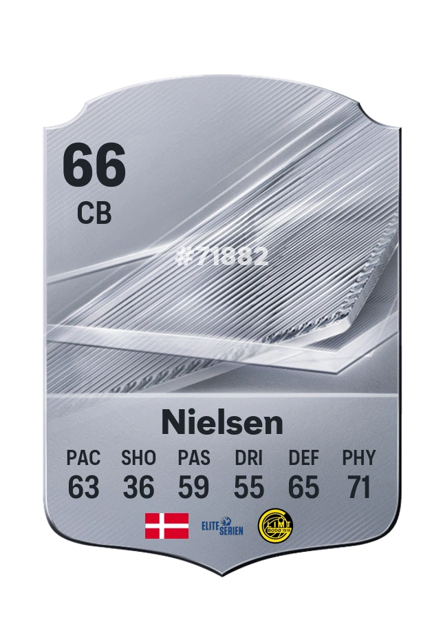 Villads Nielsen, karta Common, ocena 66