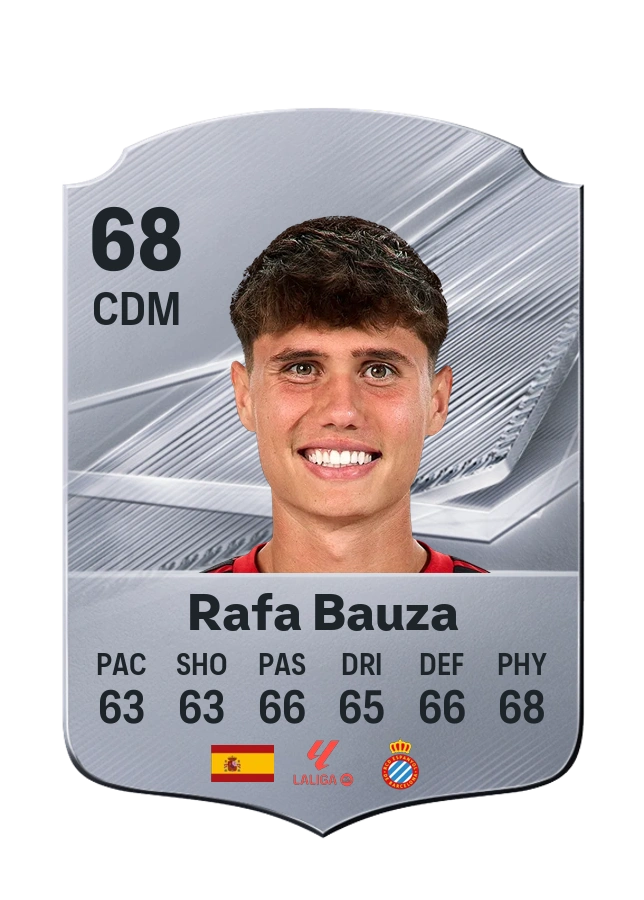 Carta Common de Rafa Bauza, overall 68