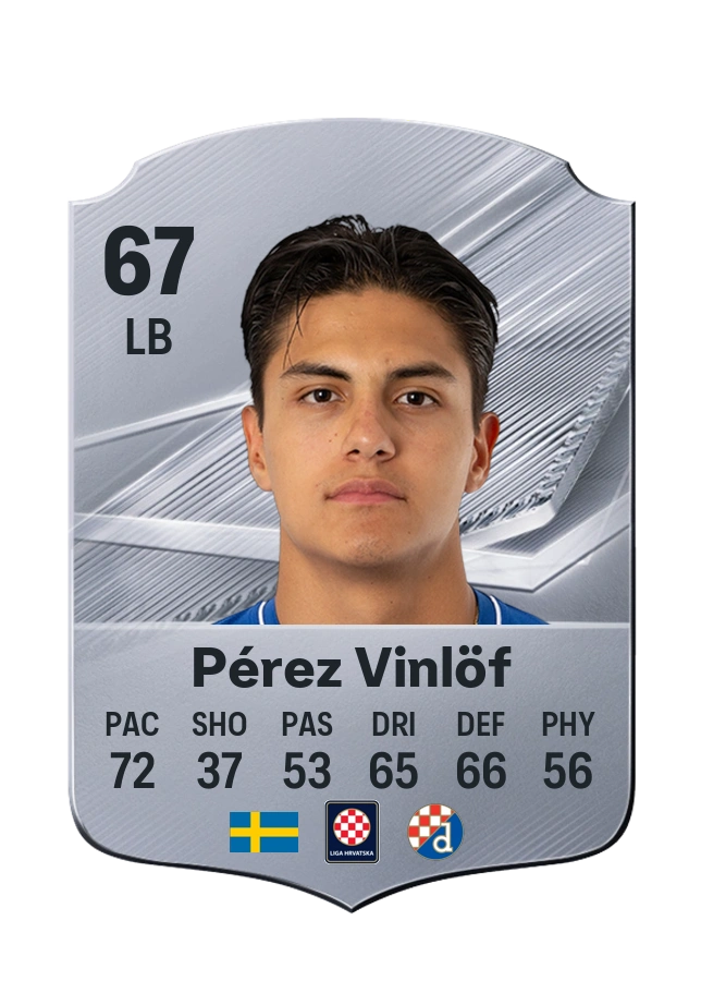 Matteo Pérez Vinlöf, Common card, rated 67