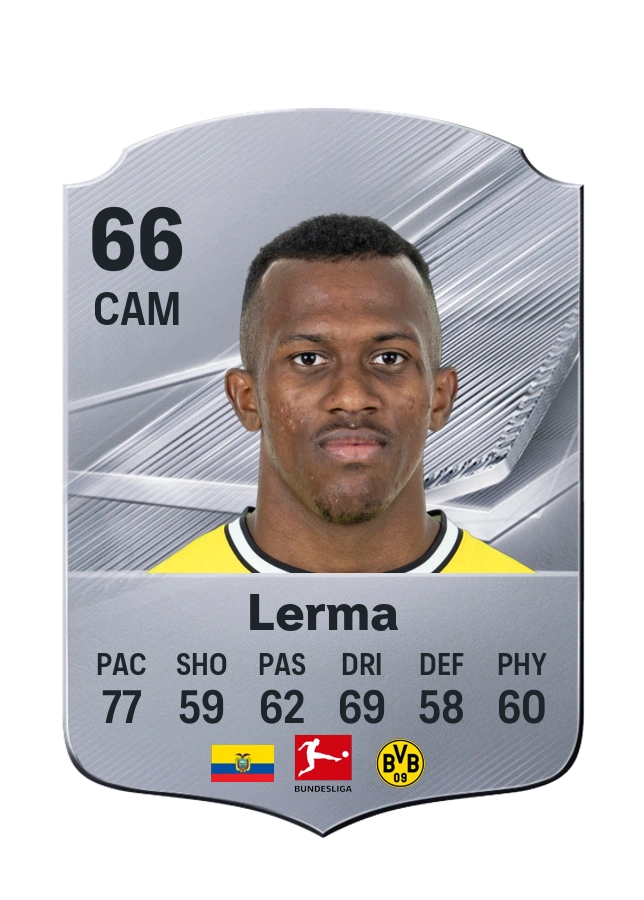 Justin Lerma, Common kartı, reyting 66