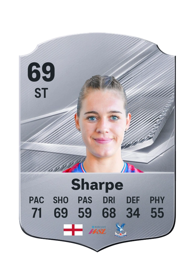 Carta Common di Molly-Mae Sharpe, valutazione 69