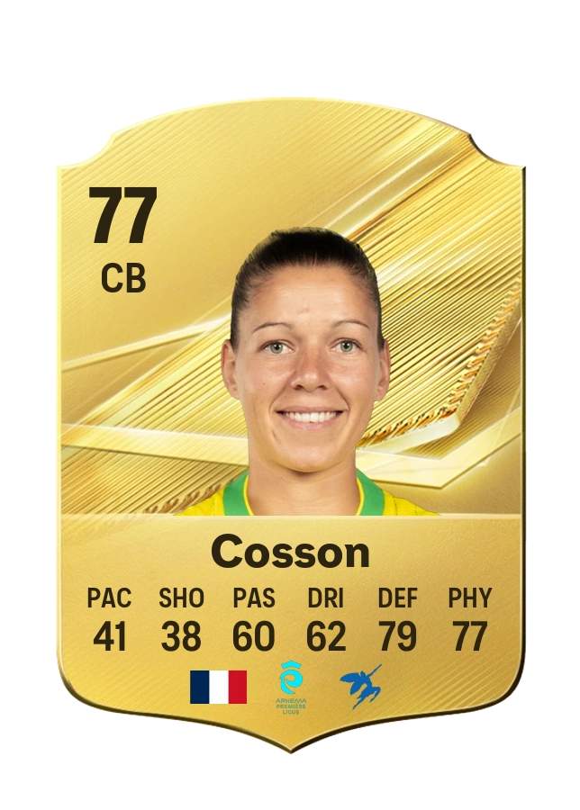 Common-Karte von Maureen Cosson, Wertung 77