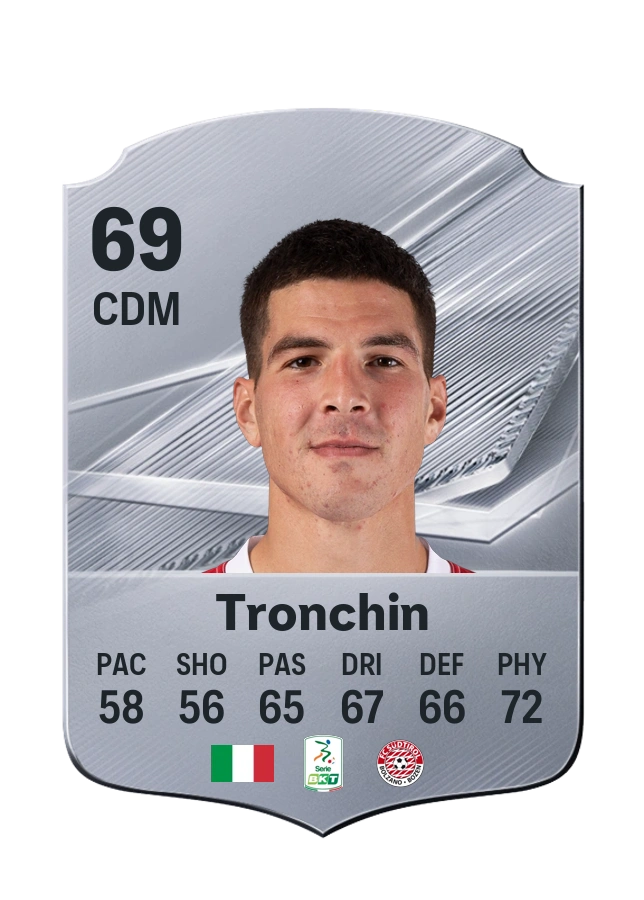 Simone Tronchin, Common kartı, reyting 69