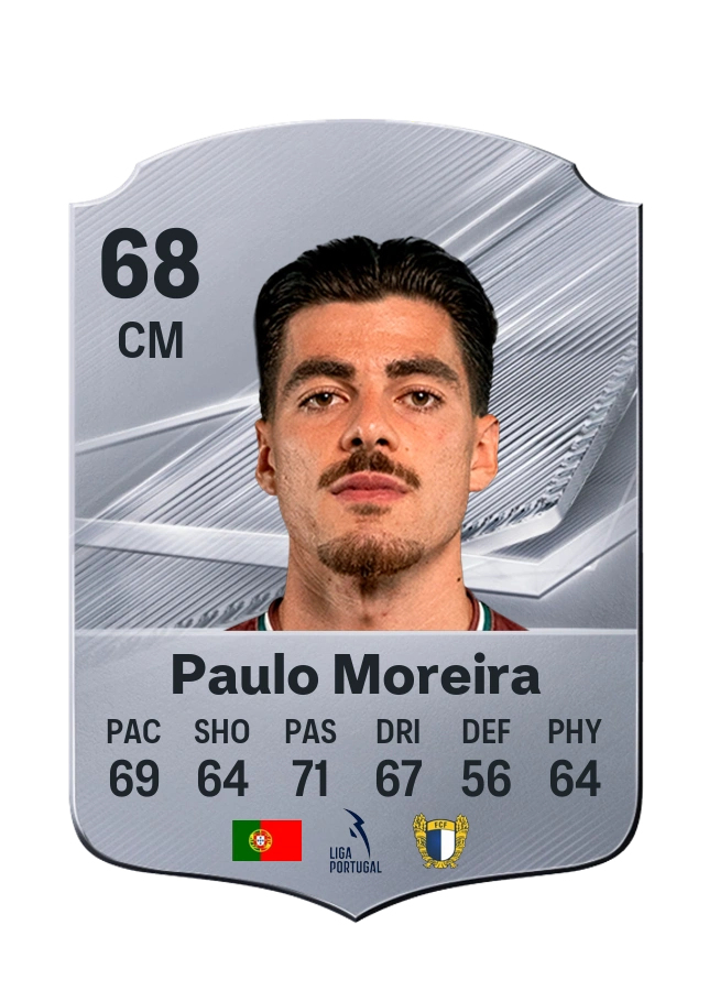 Paulo Moreira, Common kartı, reyting 68