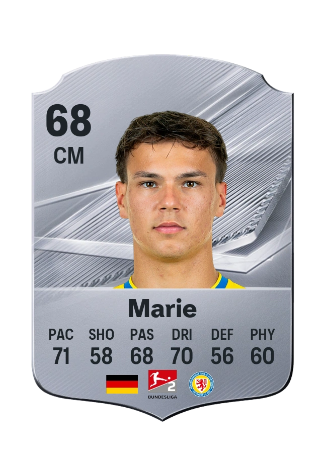 Max Marie, Common kartı, reyting 68