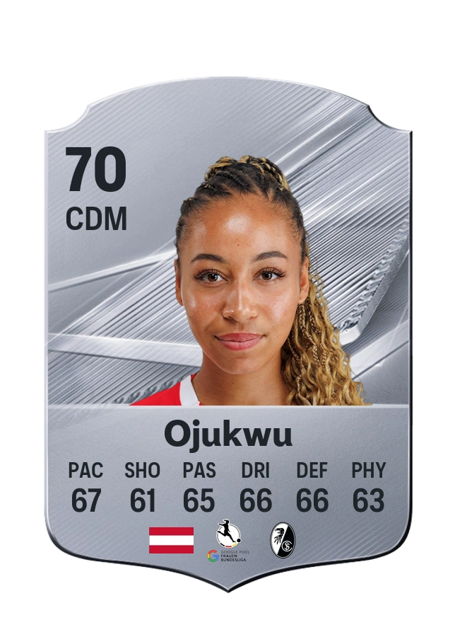Nicole Ojukwu, Common kartı, reyting 70