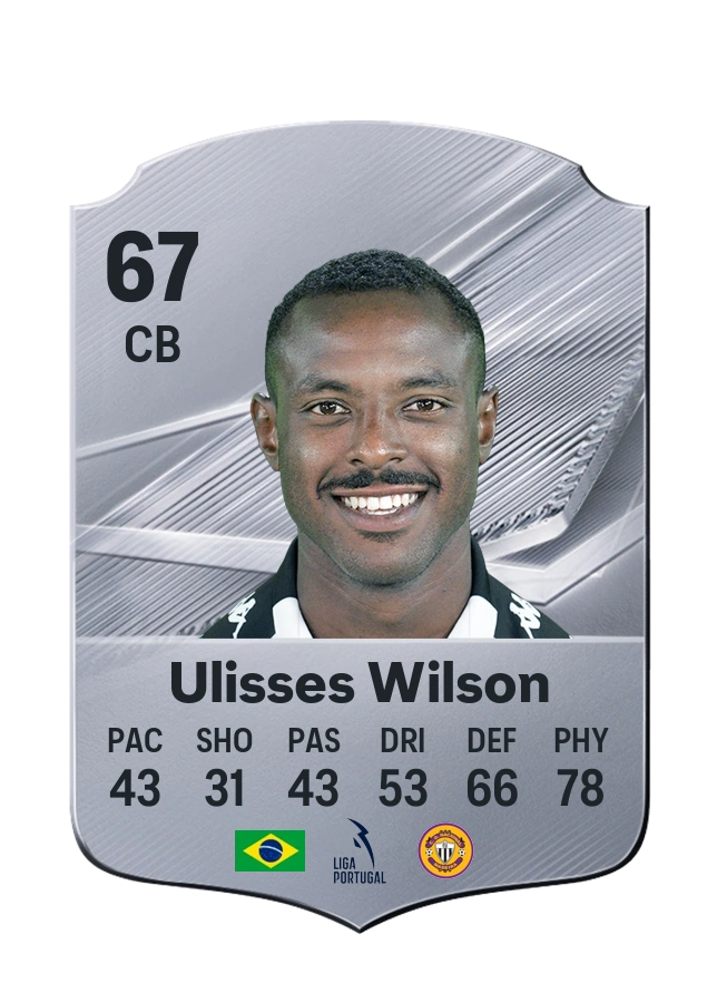 Ulisses Wilson, Common card, rated 67
