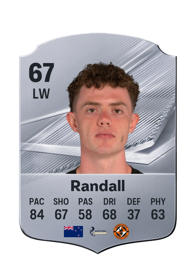Jesse Randall, Common-kaart, rating 67