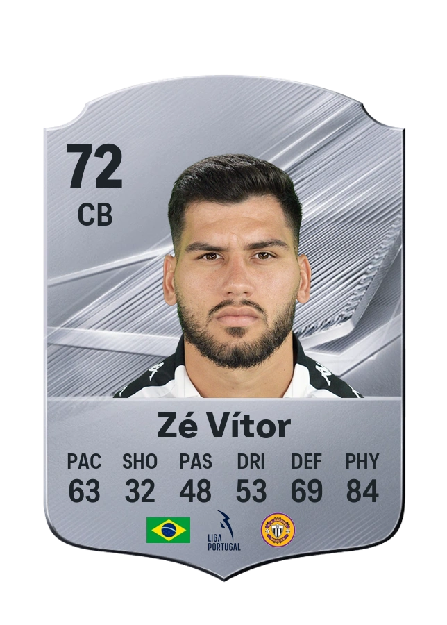 Carte Common de Zé Vítor, note 72