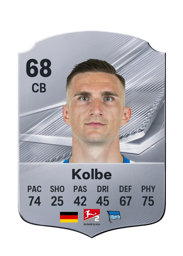 Carta Common de Niklas Kolbe, valoración 68